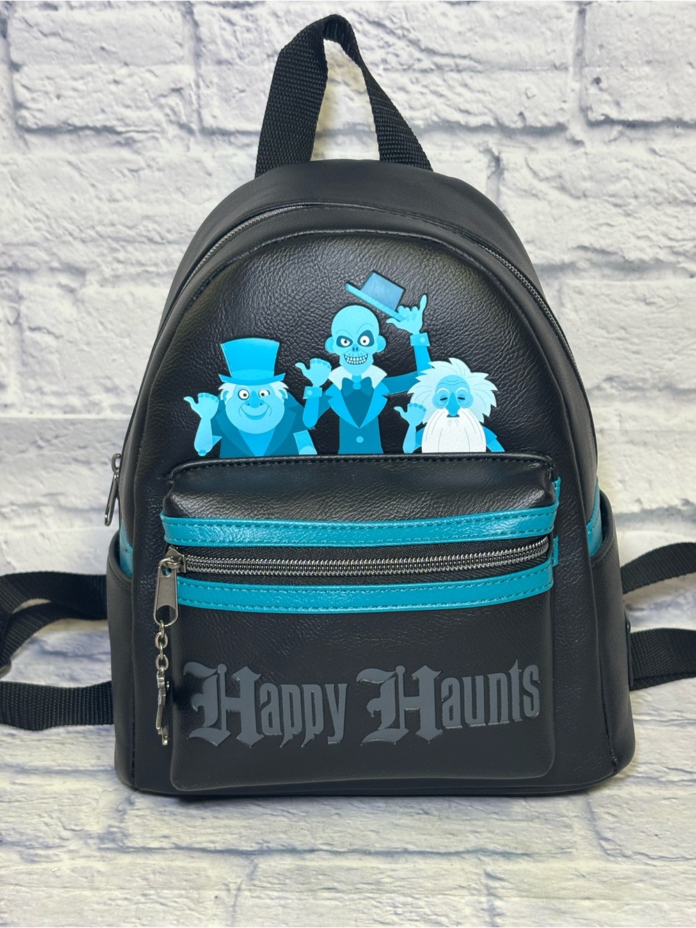 Disney Loungefly Mini Backpack Retired “Happy Haunts” Haunted Mansion Theme